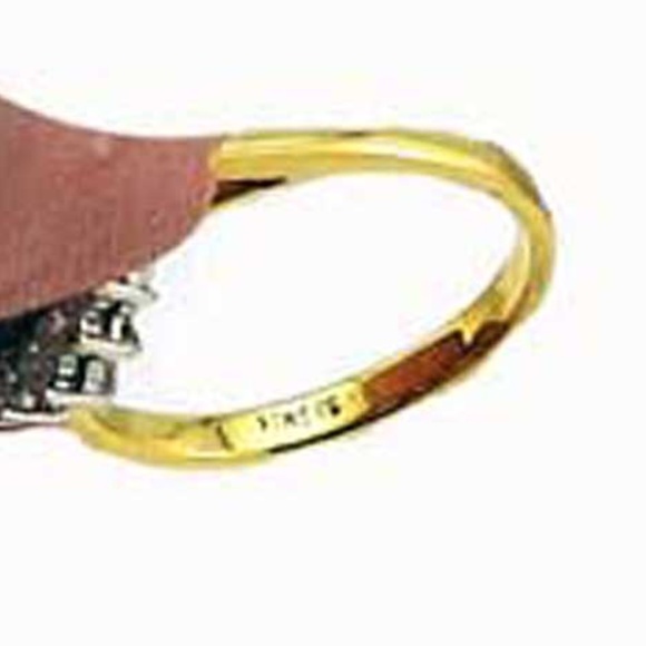 3 CARAT SAPPHIRE OVAL RING, 18 FACETED DIAMONDS, 1982, 14kt GOLD, Sz 5 1/2, - Picture 3 of 7